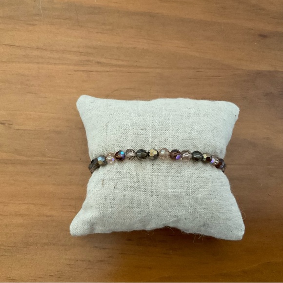 Blair Delmonico Brown/Tan Crystal Bracelet - Picture 3 of 4